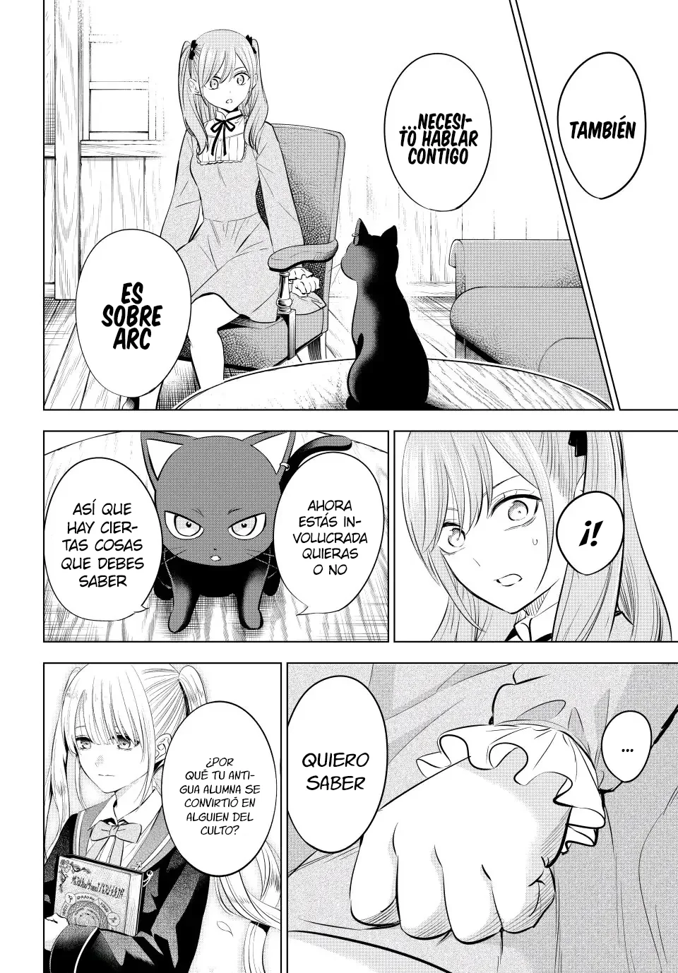 Kuroneko to Majo no Kyoushitsu Capitulo 34: La persecución de Arc, parte 1 página 10