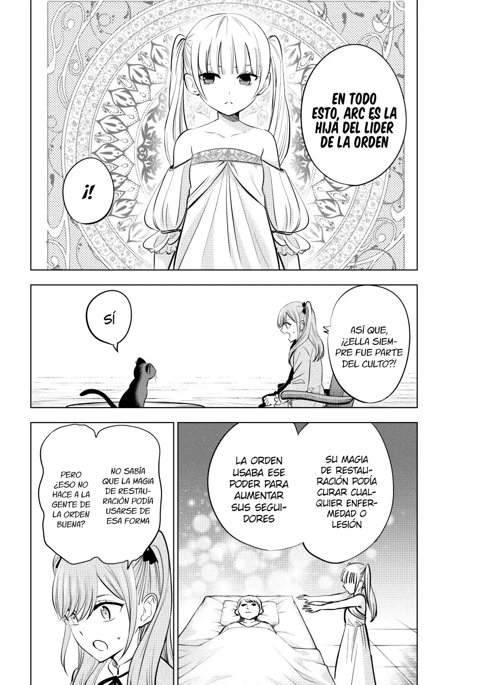 Kuroneko to Majo no Kyoushitsu Capitulo 34: La persecución de Arc, parte 1 página 12