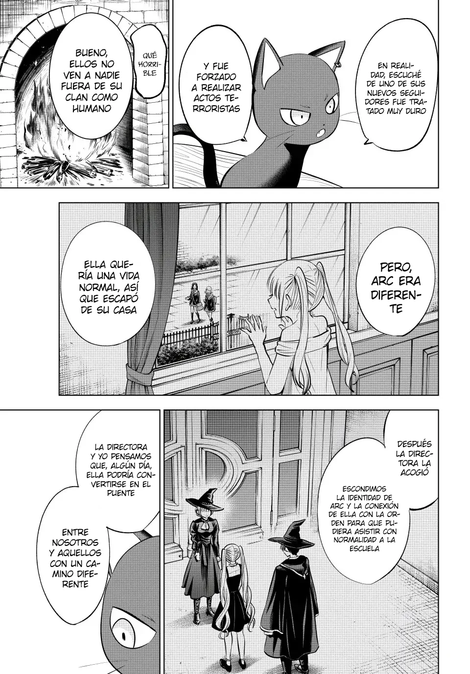 Kuroneko to Majo no Kyoushitsu Capitulo 34: La persecución de Arc, parte 1 página 13
