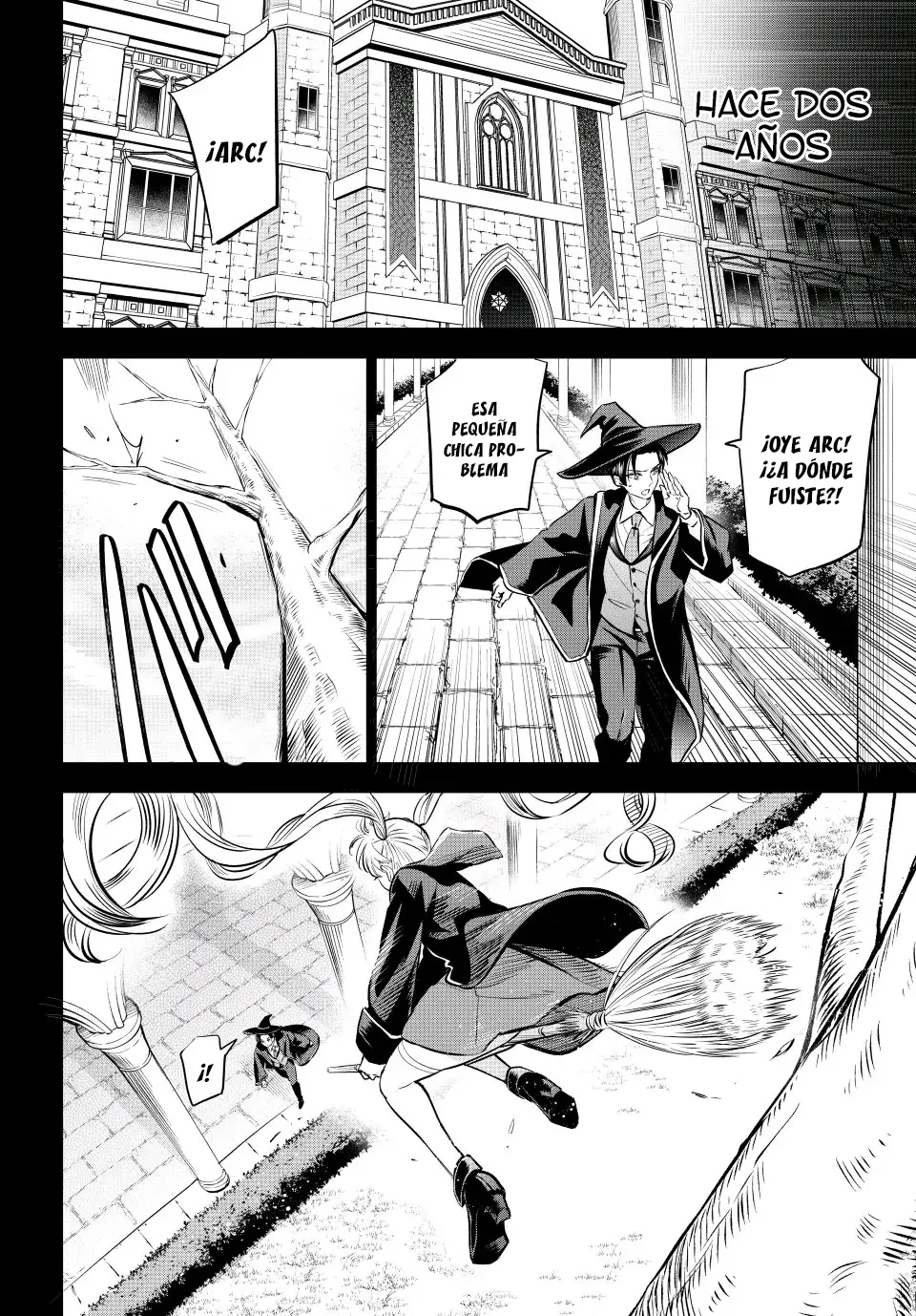 Kuroneko to Majo no Kyoushitsu Capitulo 34: La persecución de Arc, parte 1 página 14