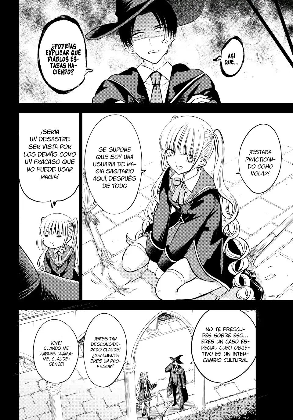 Kuroneko to Majo no Kyoushitsu Capitulo 34: La persecución de Arc, parte 1 página 16