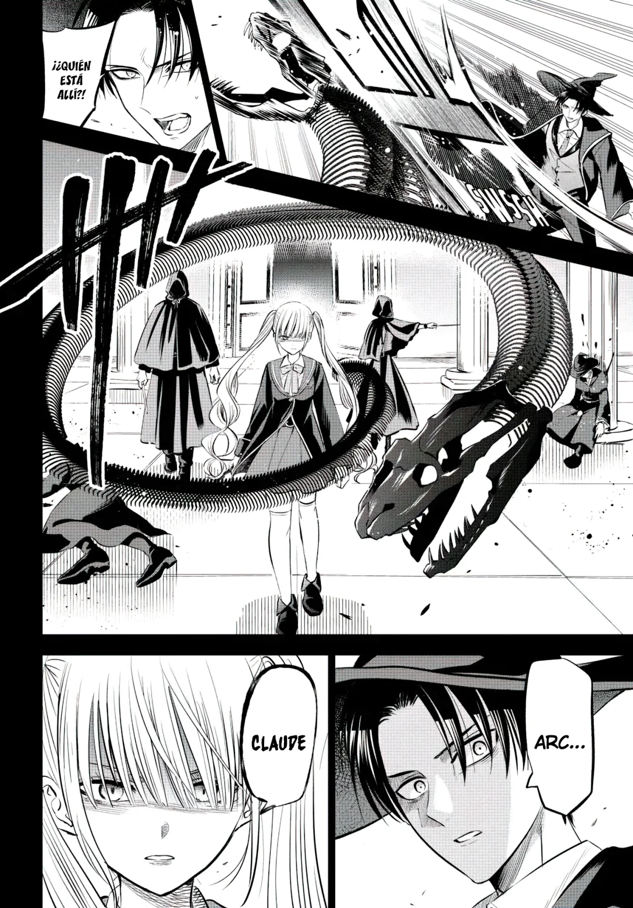 Kuroneko to Majo no Kyoushitsu Capitulo 35: La persecución de Arc, parte 2 página 11