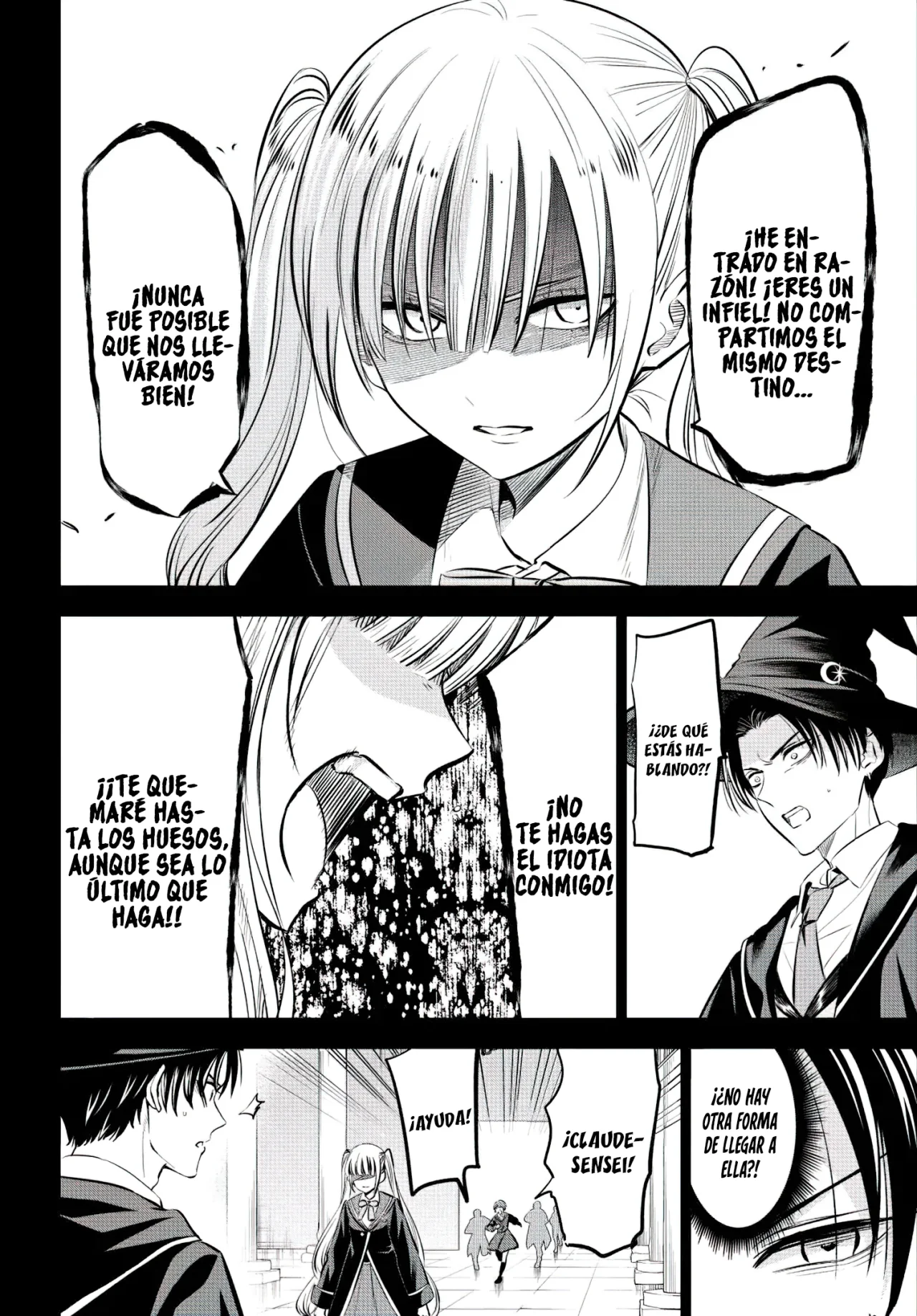 Kuroneko to Majo no Kyoushitsu Capitulo 35: La persecución de Arc, parte 2 página 13