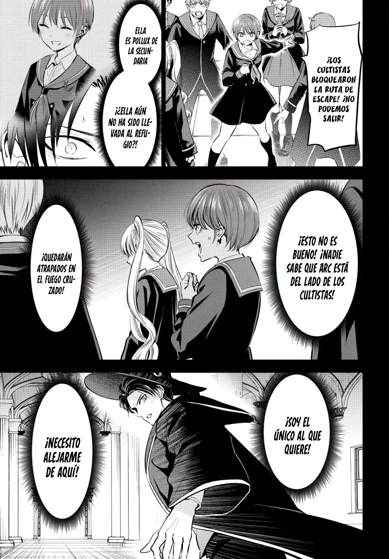 Kuroneko to Majo no Kyoushitsu Capitulo 35: La persecución de Arc, parte 2 página 14