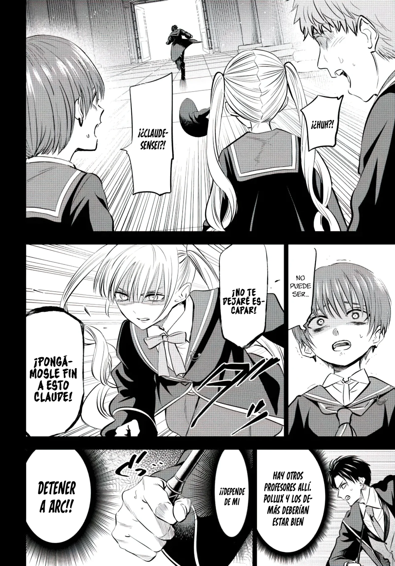 Kuroneko to Majo no Kyoushitsu Capitulo 35: La persecución de Arc, parte 2 página 15