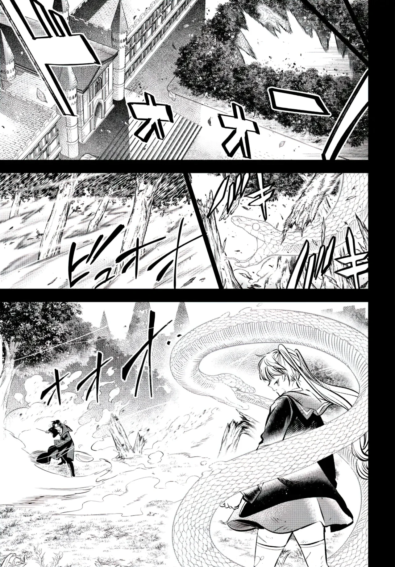Kuroneko to Majo no Kyoushitsu Capitulo 35: La persecución de Arc, parte 2 página 16