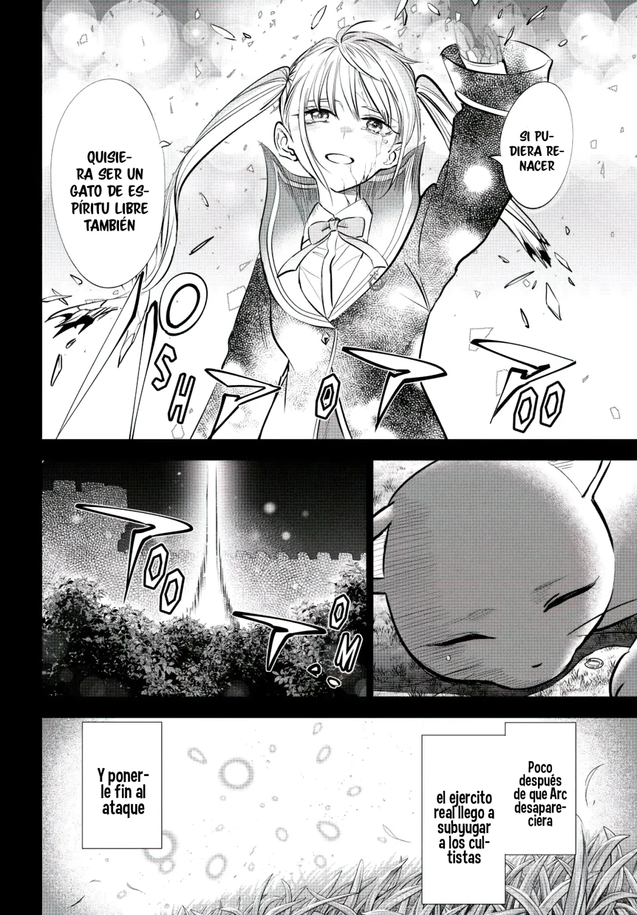 Kuroneko to Majo no Kyoushitsu Capitulo 35: La persecución de Arc, parte 2 página 21