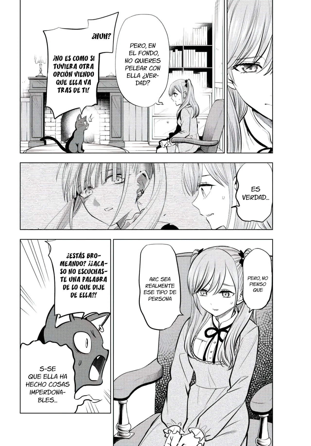 Kuroneko to Majo no Kyoushitsu Capitulo 35: La persecución de Arc, parte 2 página 23