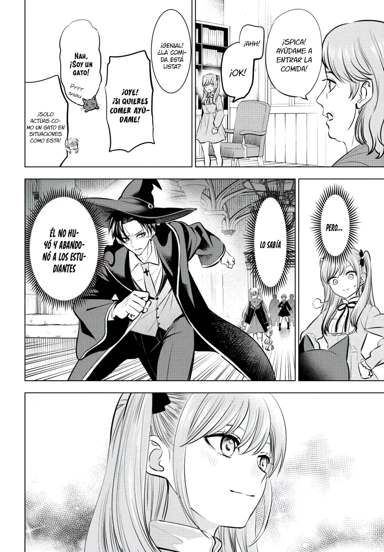 Kuroneko to Majo no Kyoushitsu Capitulo 35: La persecución de Arc, parte 2 página 25