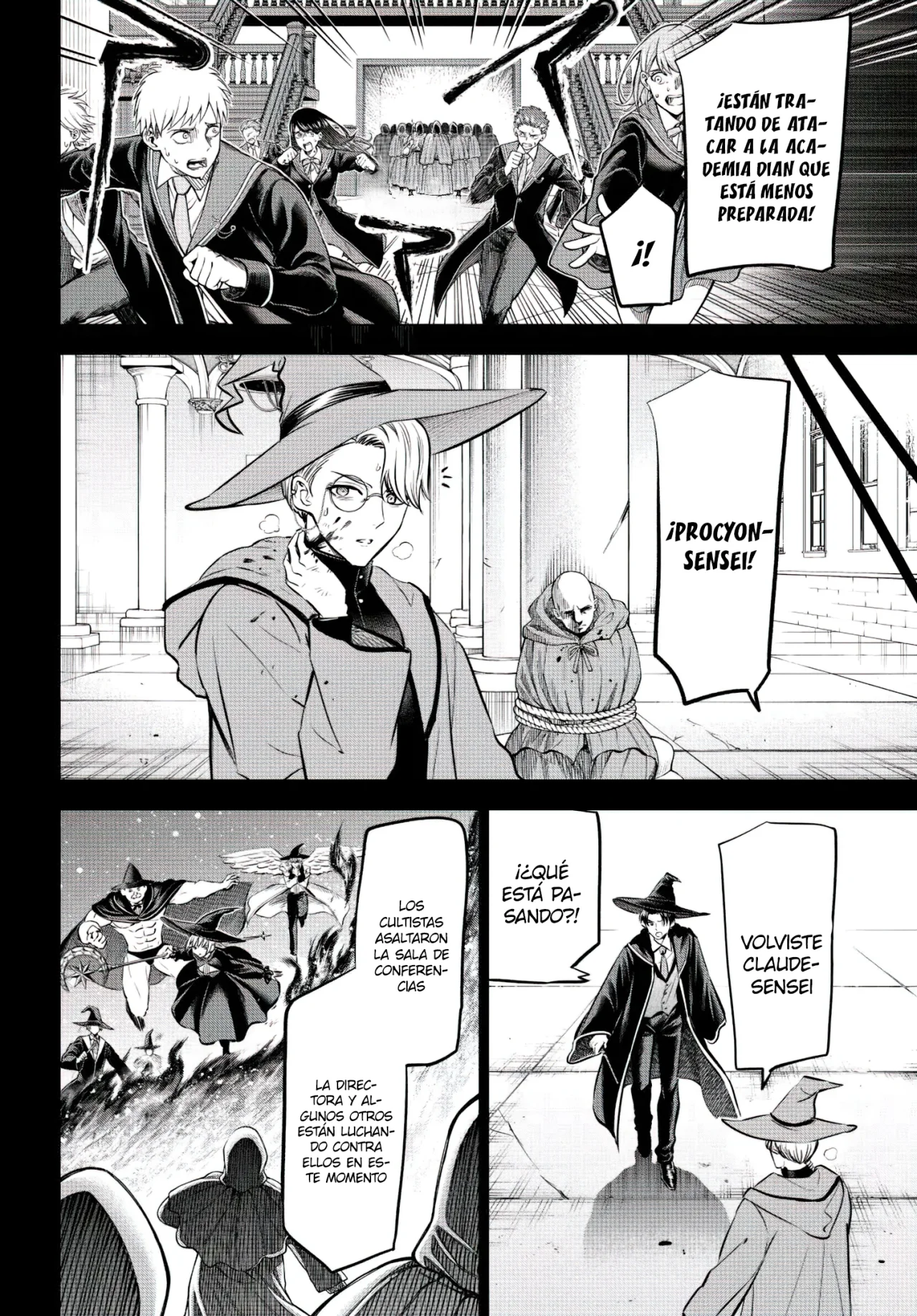 Kuroneko to Majo no Kyoushitsu Capitulo 35: La persecución de Arc, parte 2 página 9