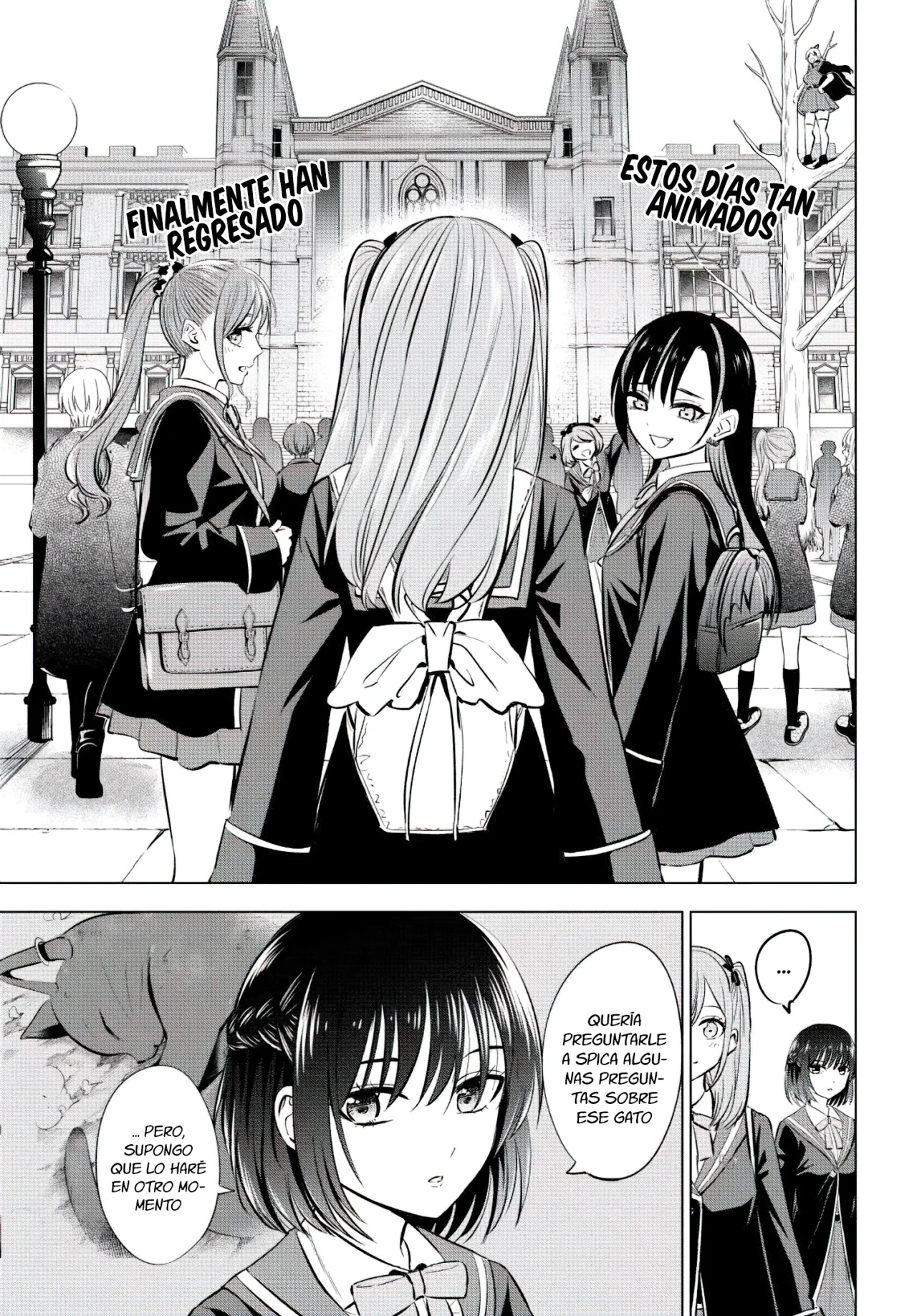 Kuroneko to Majo no Kyoushitsu Capitulo 36: Maestría del zodiaco página 11