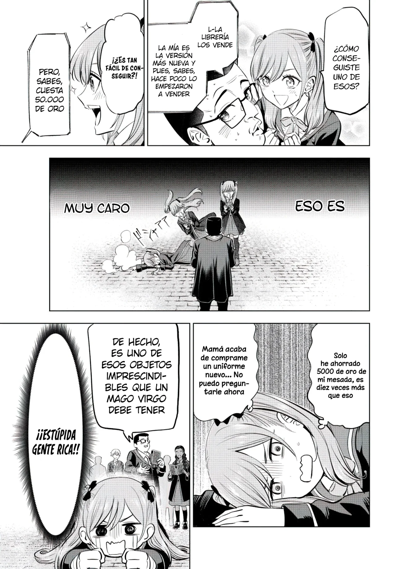Kuroneko to Majo no Kyoushitsu Capitulo 36: Maestría del zodiaco página 17