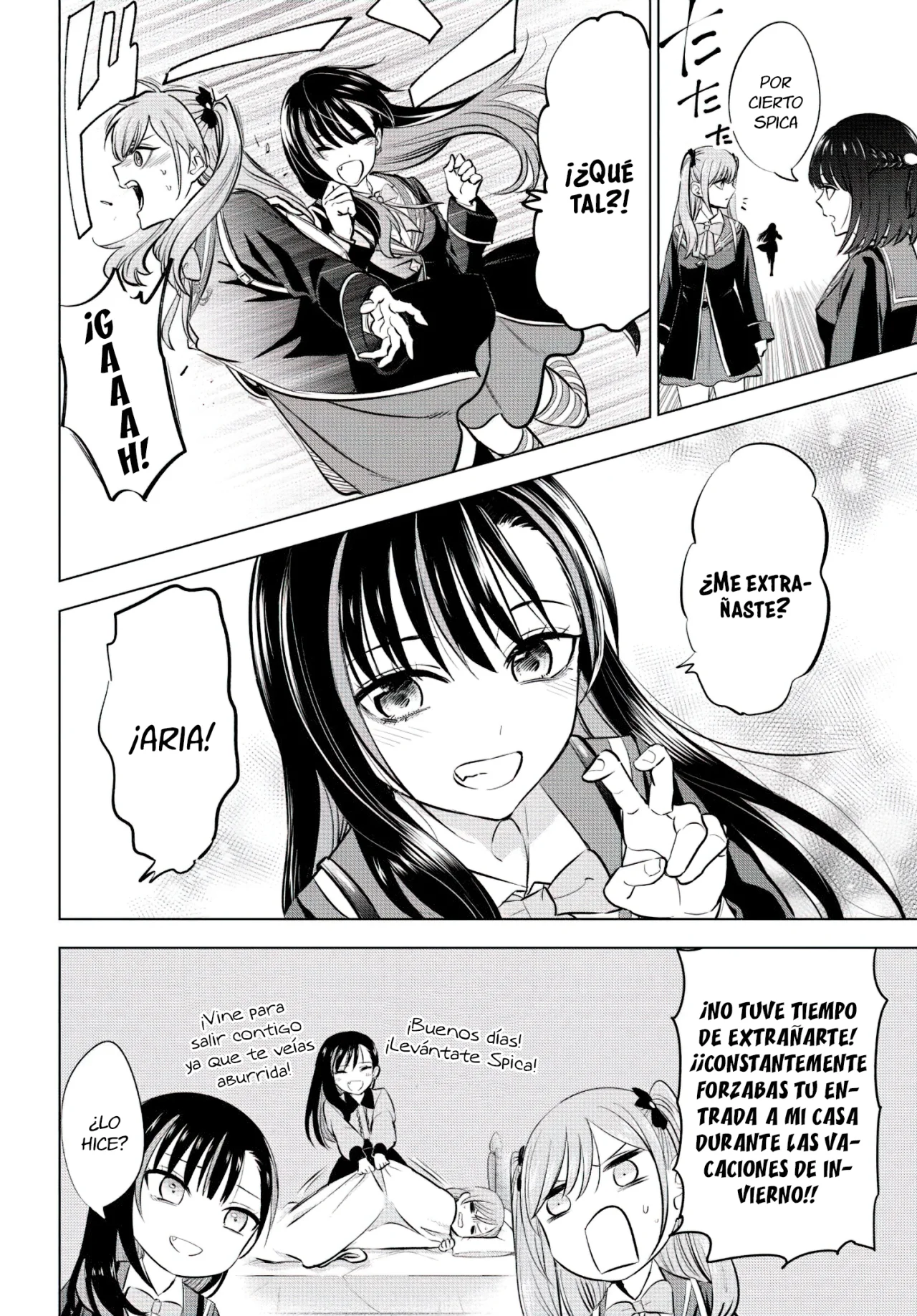 Kuroneko to Majo no Kyoushitsu Capitulo 36: Maestría del zodiaco página 8