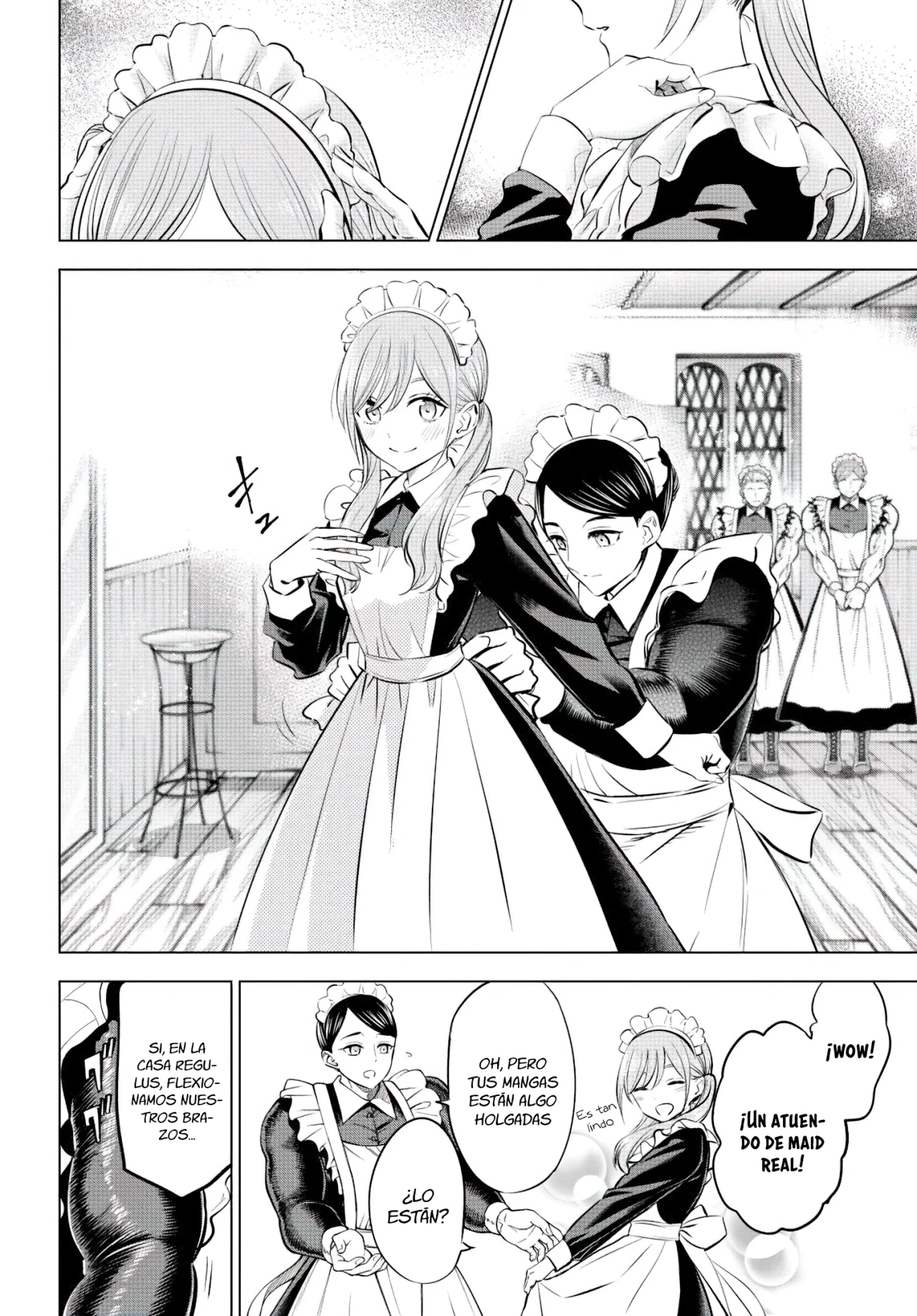 Kuroneko to Majo no Kyoushitsu Capitulo 37: Maid de la familia Regulus página 10