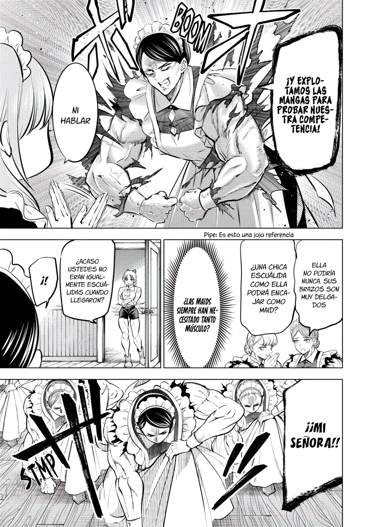 Kuroneko to Majo no Kyoushitsu Capitulo 37: Maid de la familia Regulus página 11