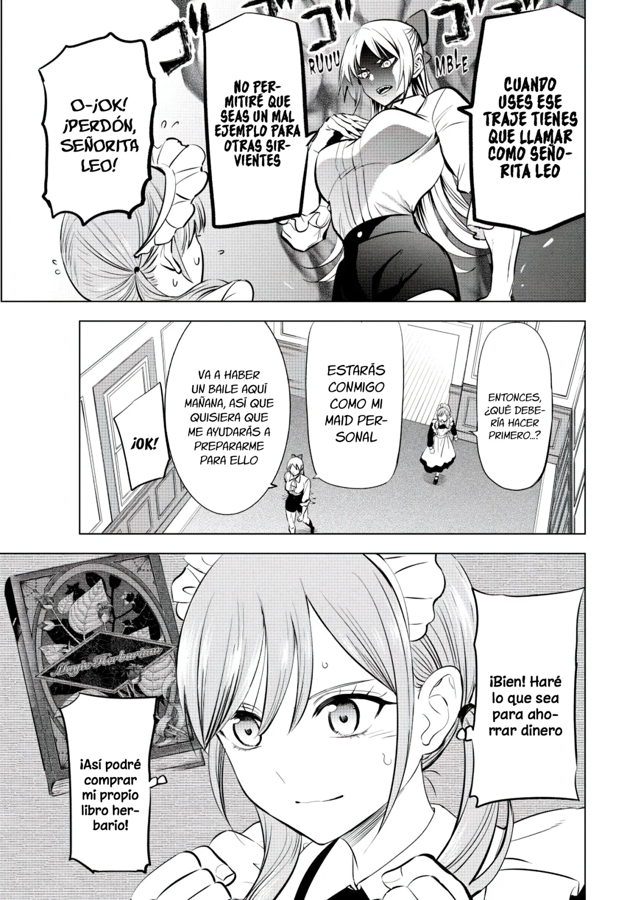 Kuroneko to Majo no Kyoushitsu Capitulo 37: Maid de la familia Regulus página 13