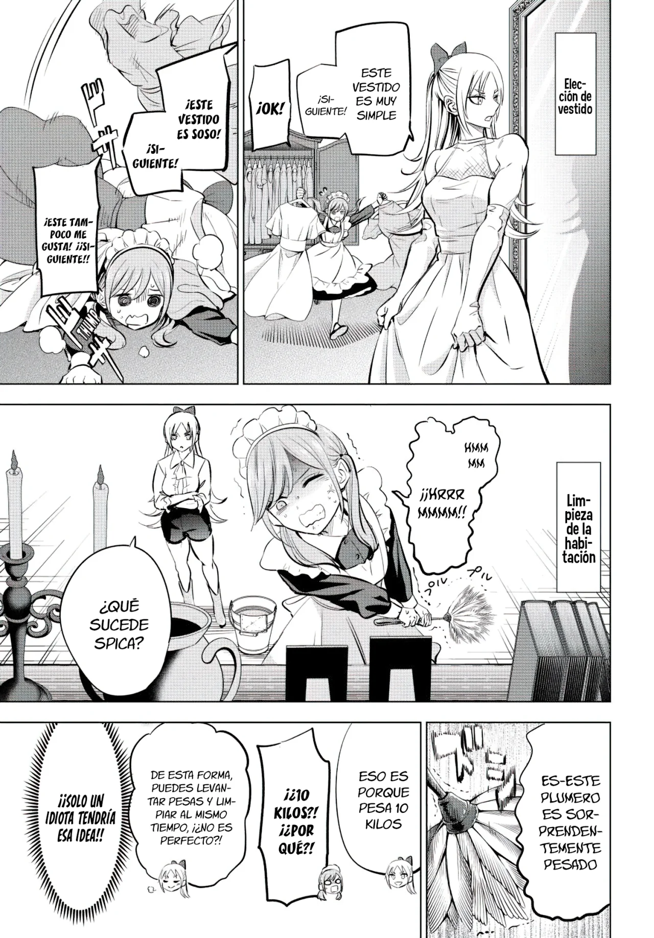 Kuroneko to Majo no Kyoushitsu Capitulo 37: Maid de la familia Regulus página 15
