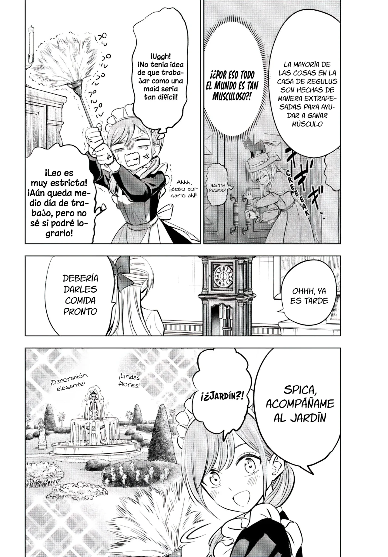Kuroneko to Majo no Kyoushitsu Capitulo 37: Maid de la familia Regulus página 16