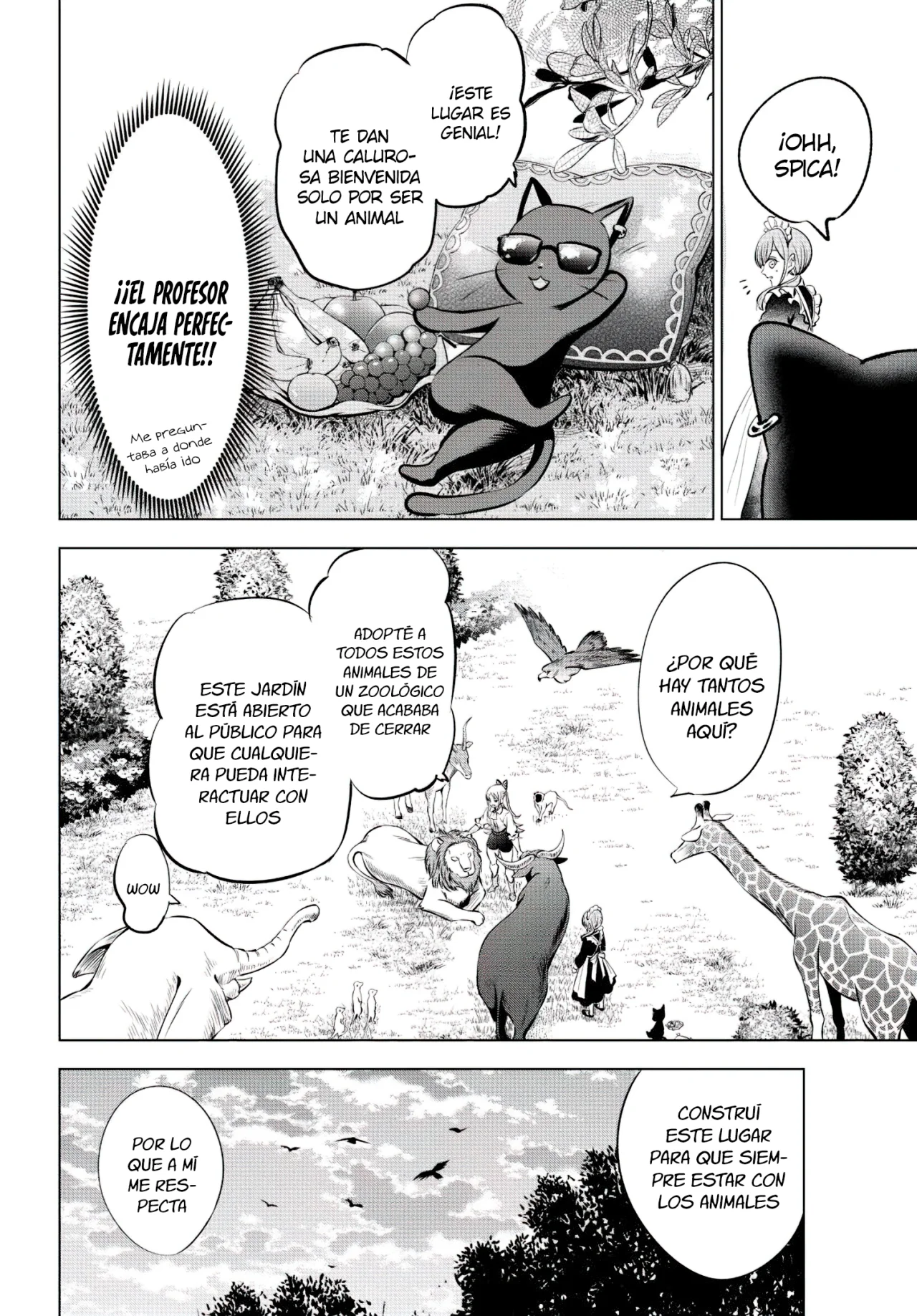 Kuroneko to Majo no Kyoushitsu Capitulo 37: Maid de la familia Regulus página 18