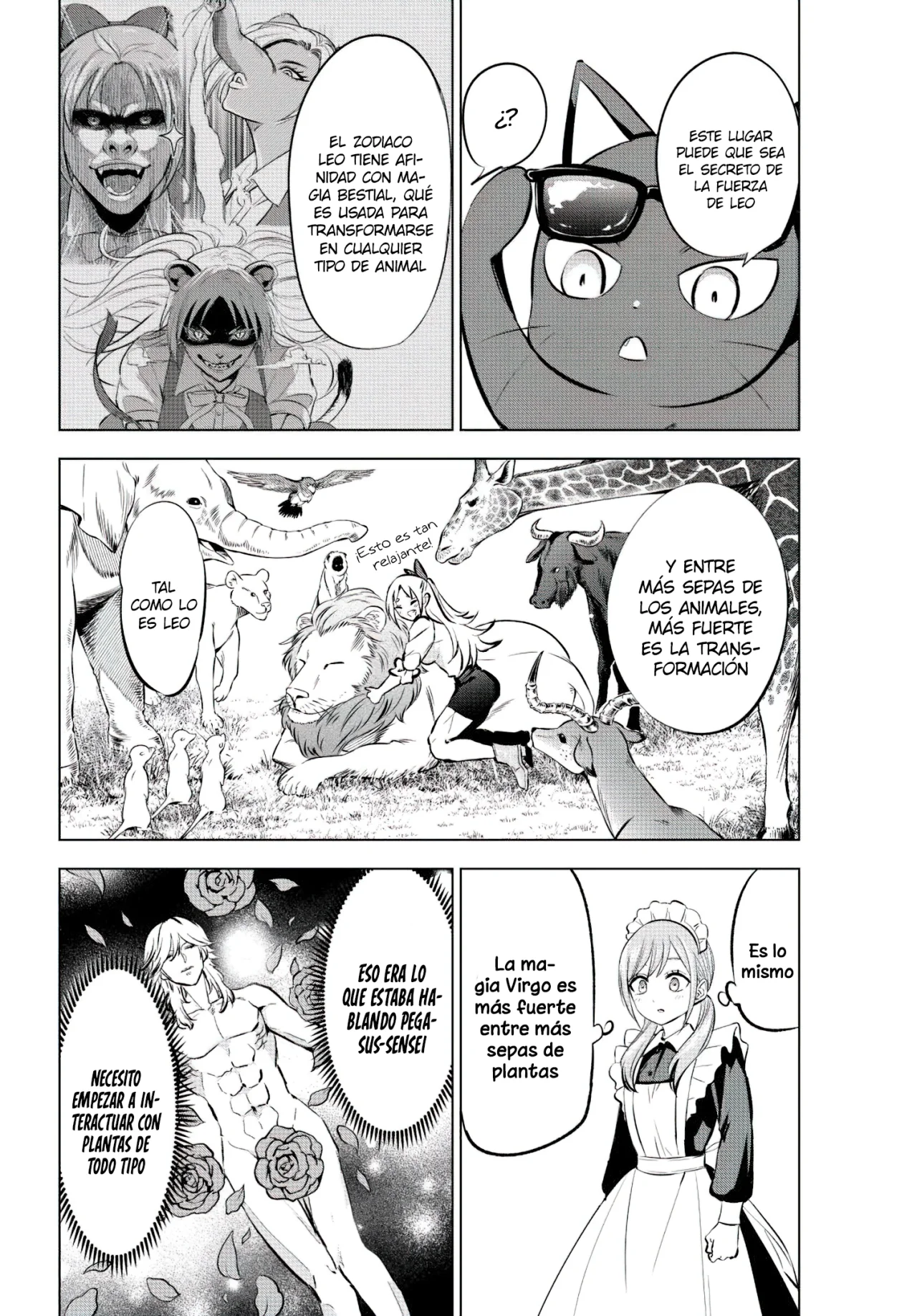 Kuroneko to Majo no Kyoushitsu Capitulo 37: Maid de la familia Regulus página 20