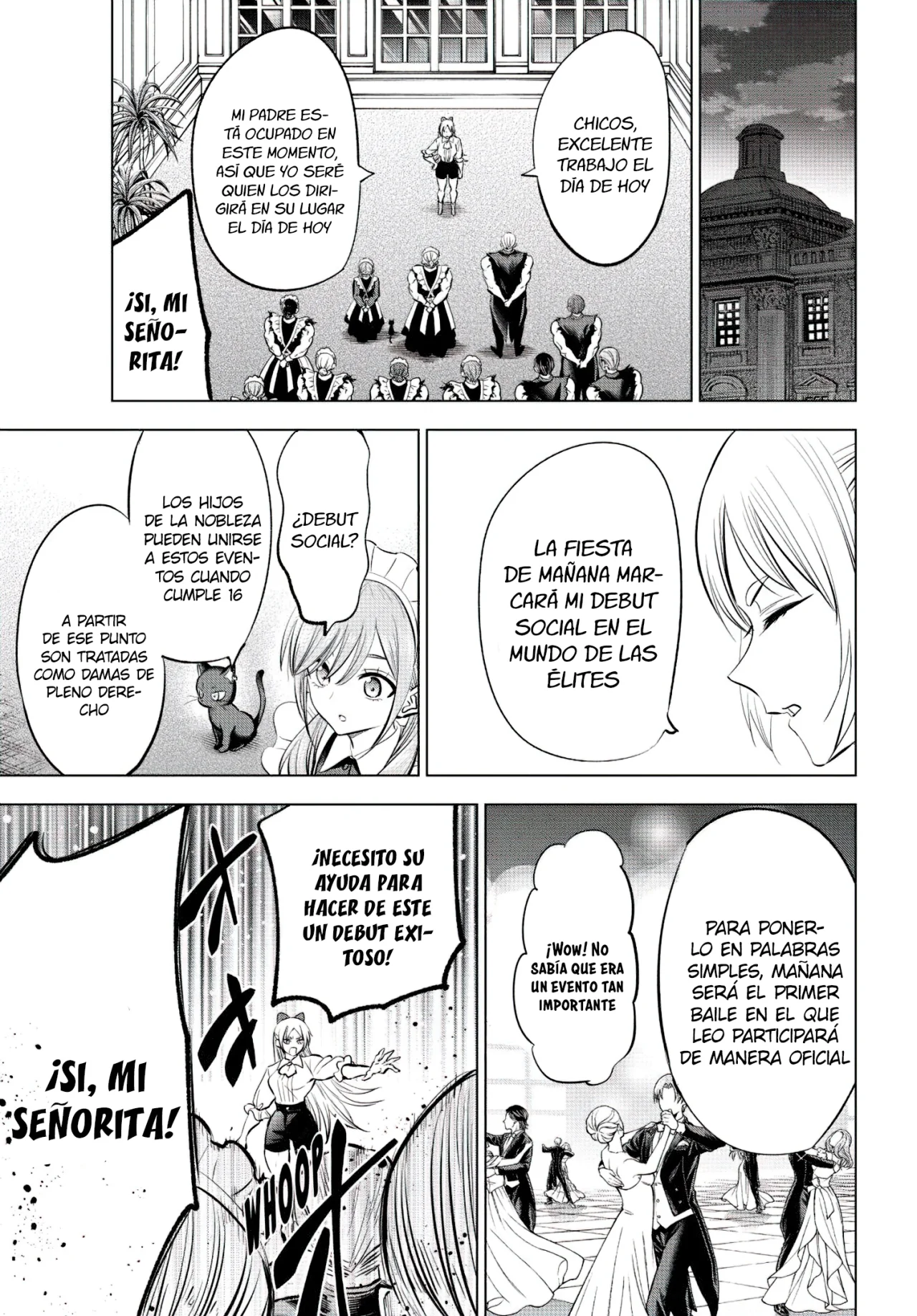 Kuroneko to Majo no Kyoushitsu Capitulo 37: Maid de la familia Regulus página 21