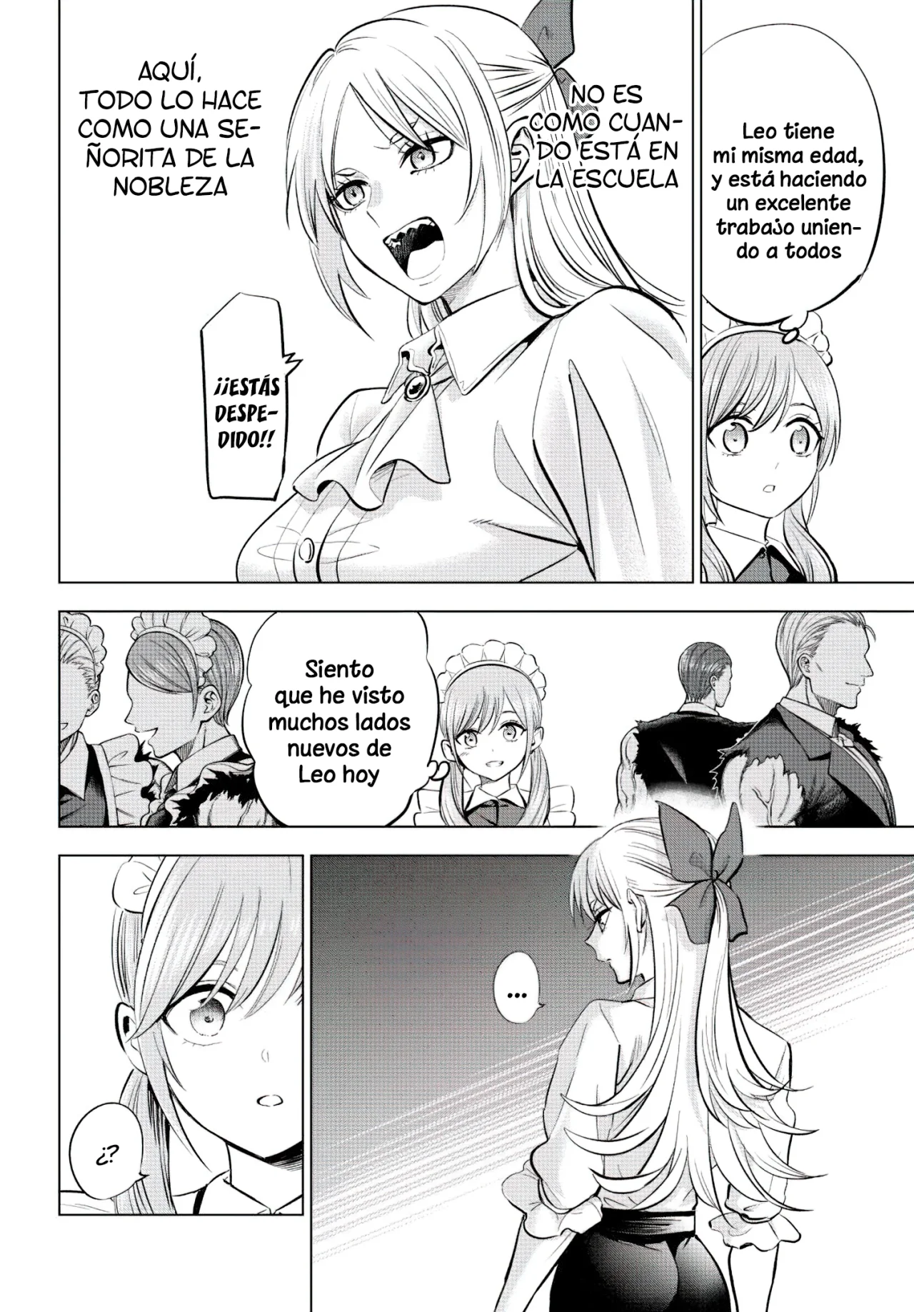 Kuroneko to Majo no Kyoushitsu Capitulo 37: Maid de la familia Regulus página 22