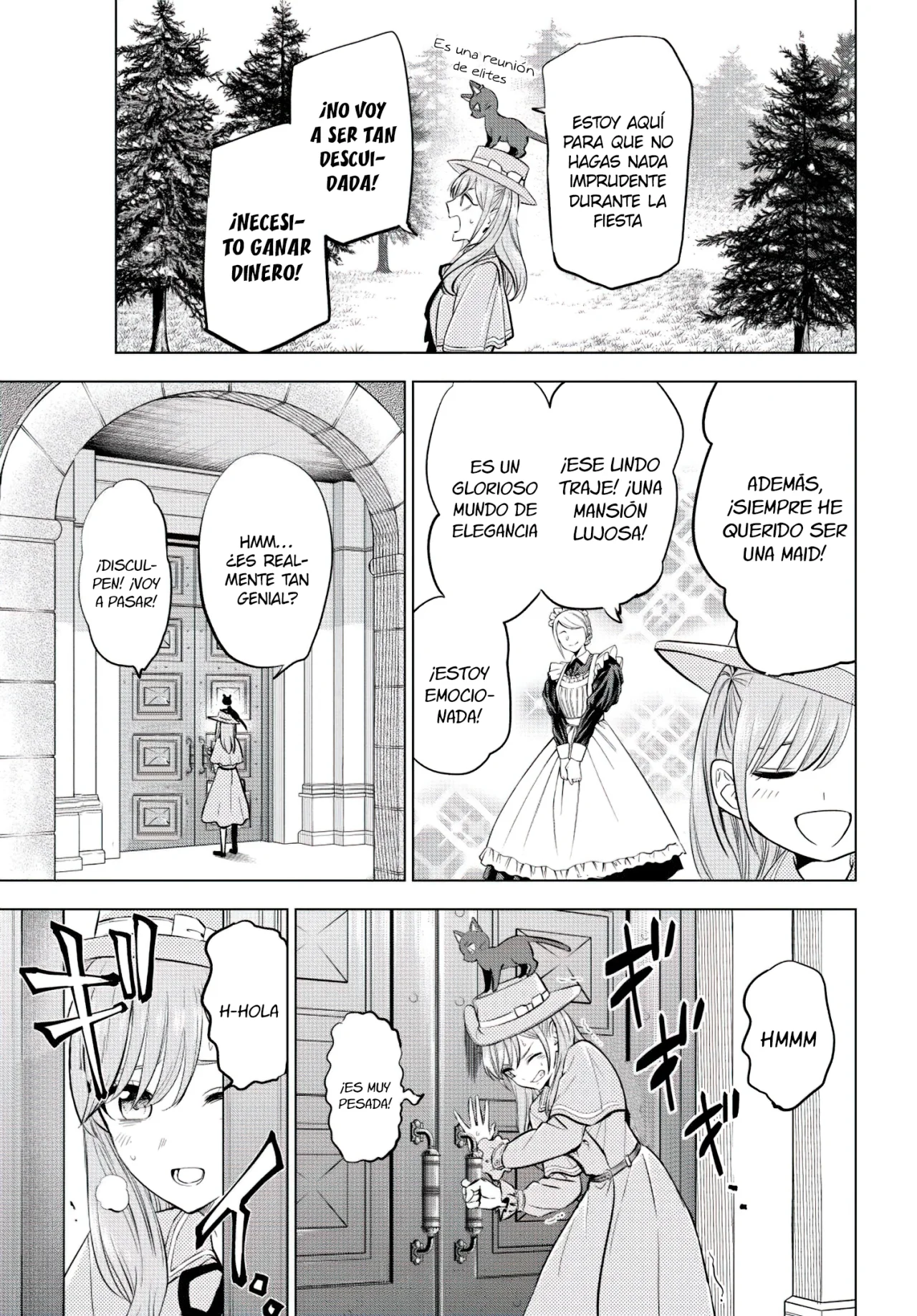 Kuroneko to Majo no Kyoushitsu Capitulo 37: Maid de la familia Regulus página 5