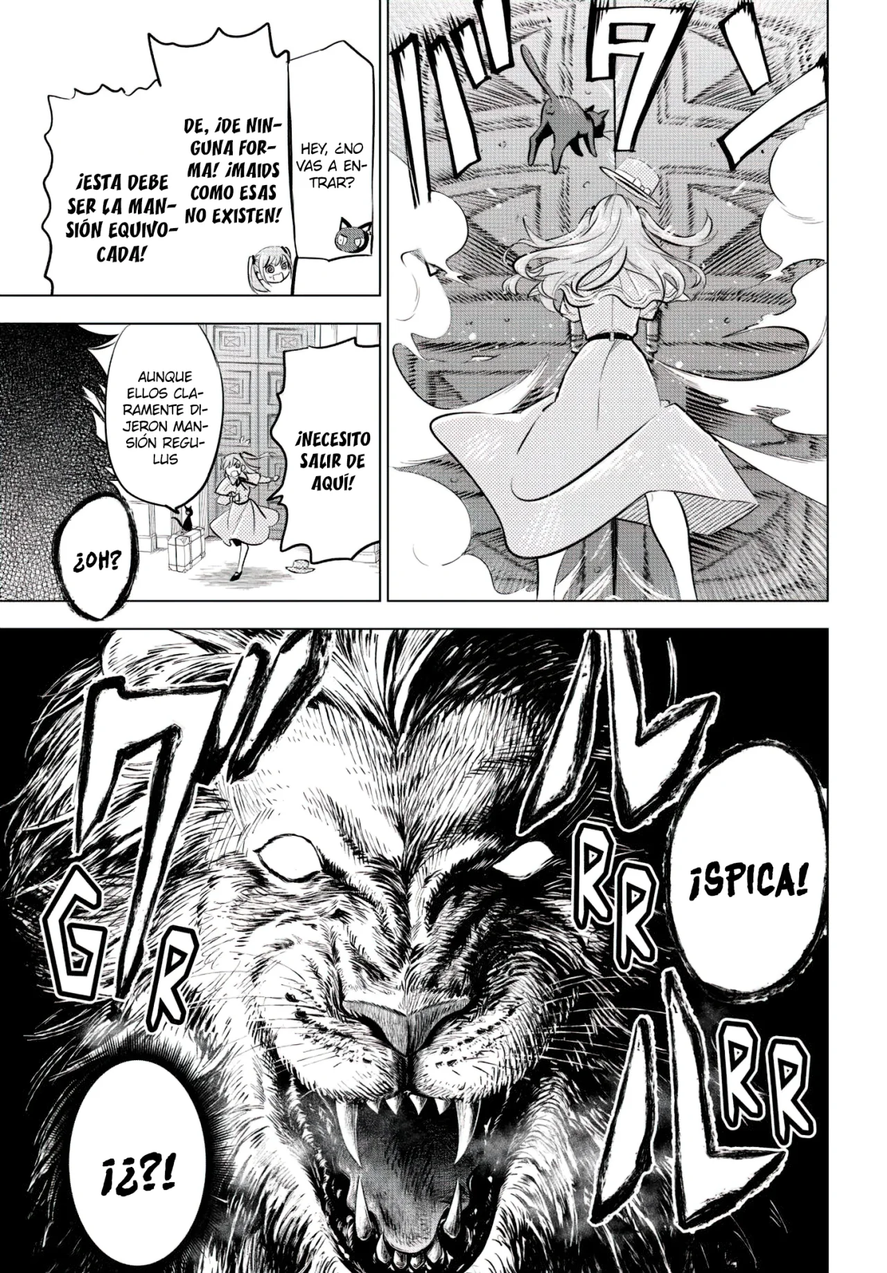 Kuroneko to Majo no Kyoushitsu Capitulo 37: Maid de la familia Regulus página 7