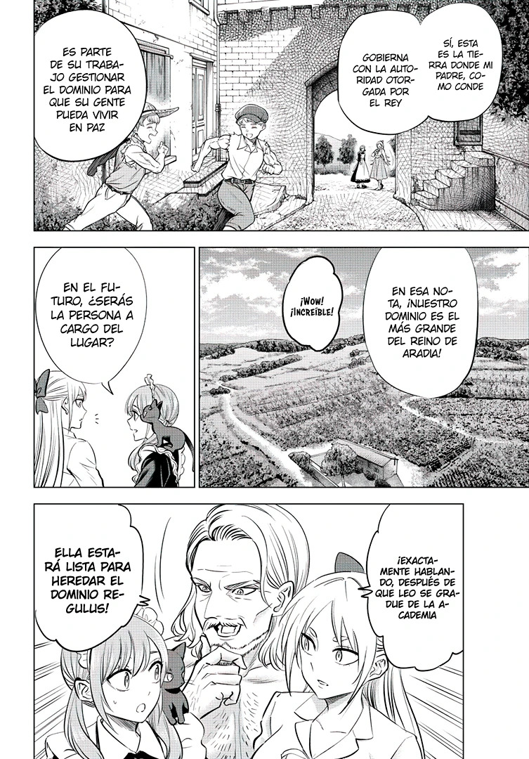 Kuroneko to Majo no Kyoushitsu Capitulo 38: El sueño de Leo página 12