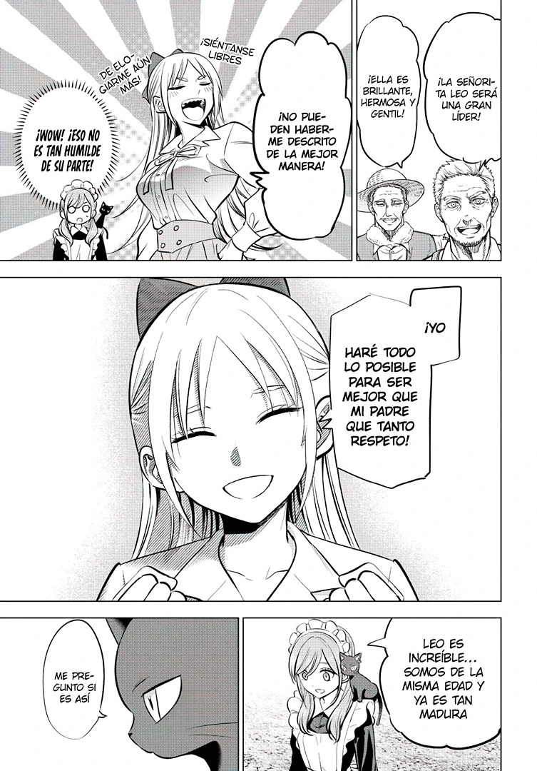 Kuroneko to Majo no Kyoushitsu Capitulo 38: El sueño de Leo página 13
