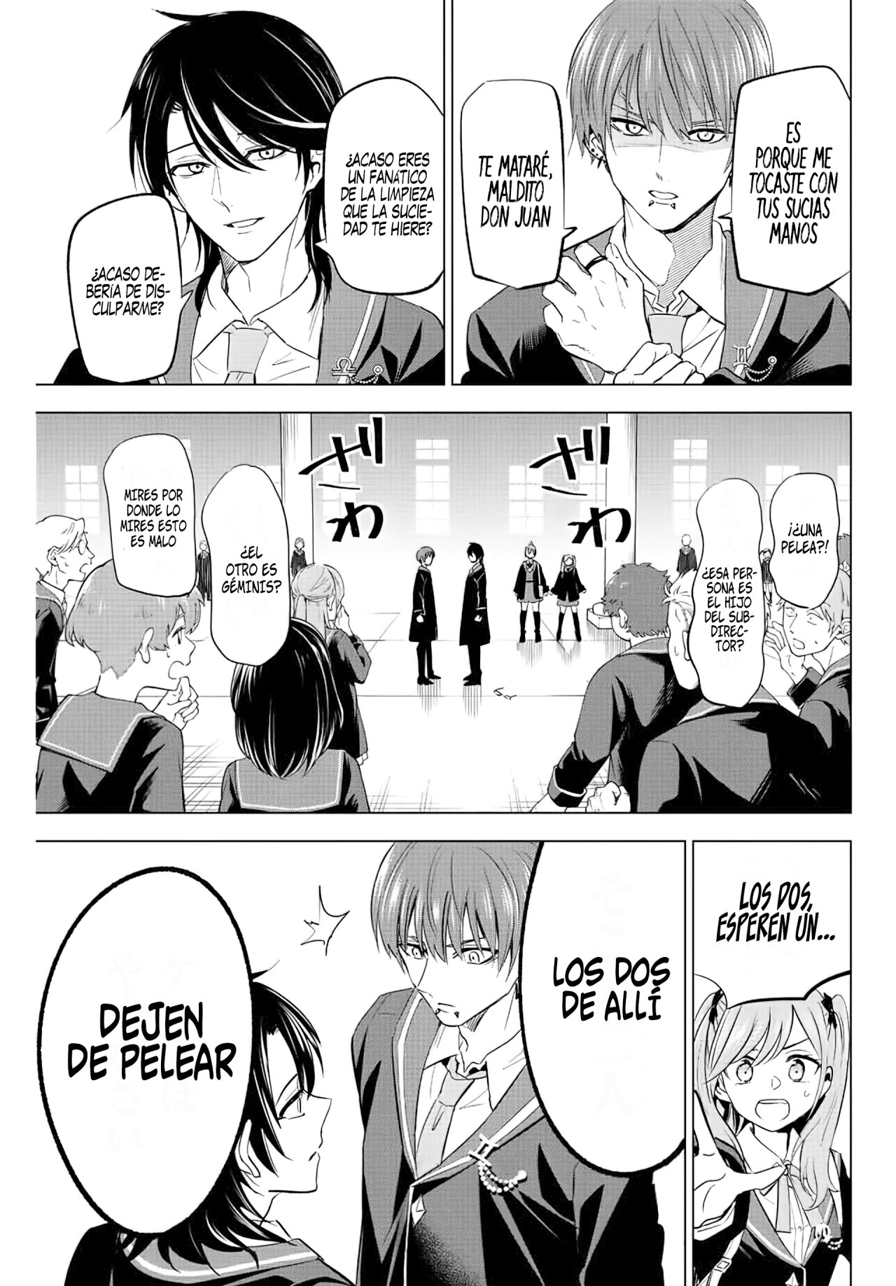 Kuroneko to Majo no Kyoushitsu Capitulo 4: Los magos de los doce signos del zodiaco página 22