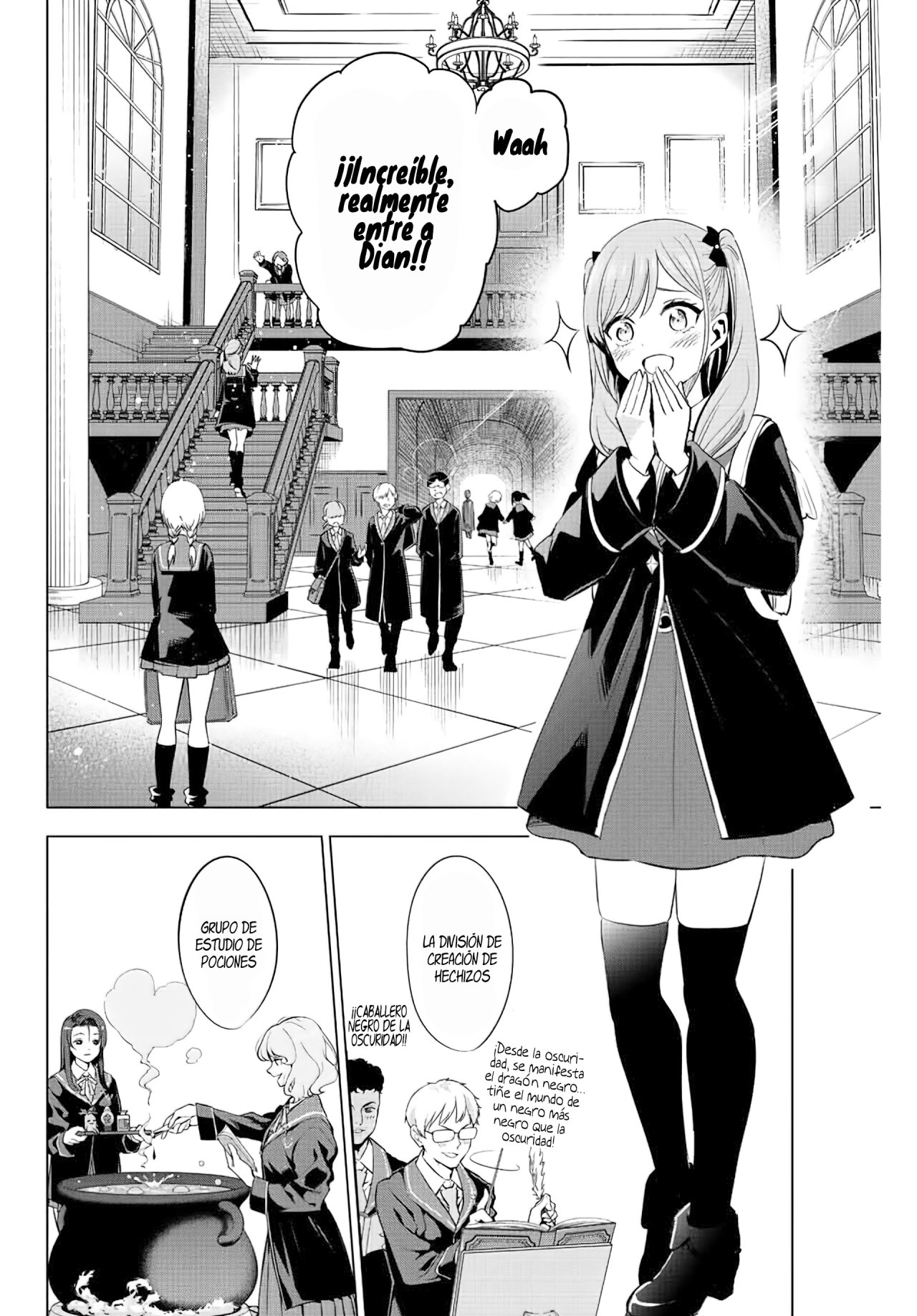 Kuroneko to Majo no Kyoushitsu Capitulo 4: Los magos de los doce signos del zodiaco página 5