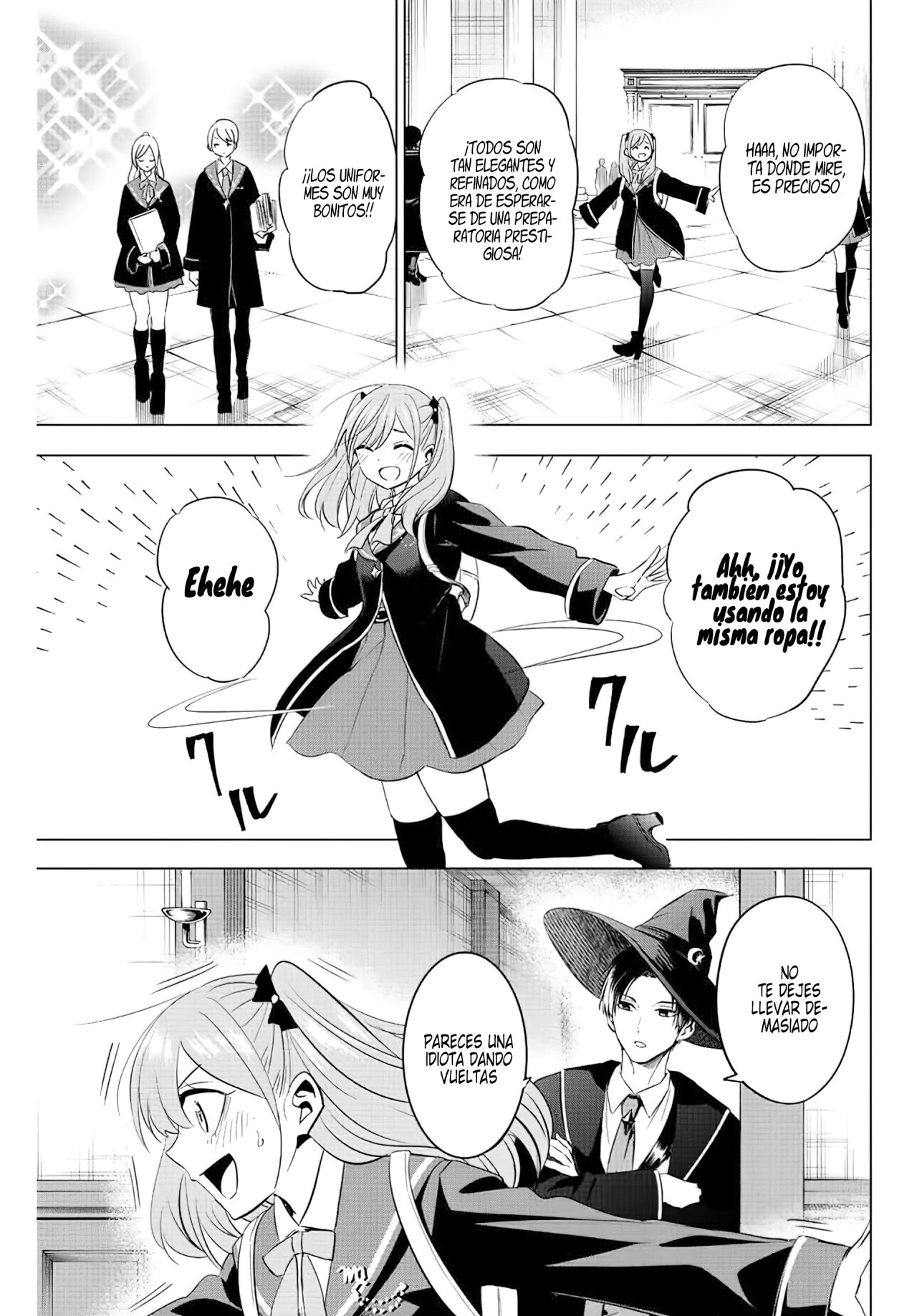 Kuroneko to Majo no Kyoushitsu Capitulo 4: Los magos de los doce signos del zodiaco página 6