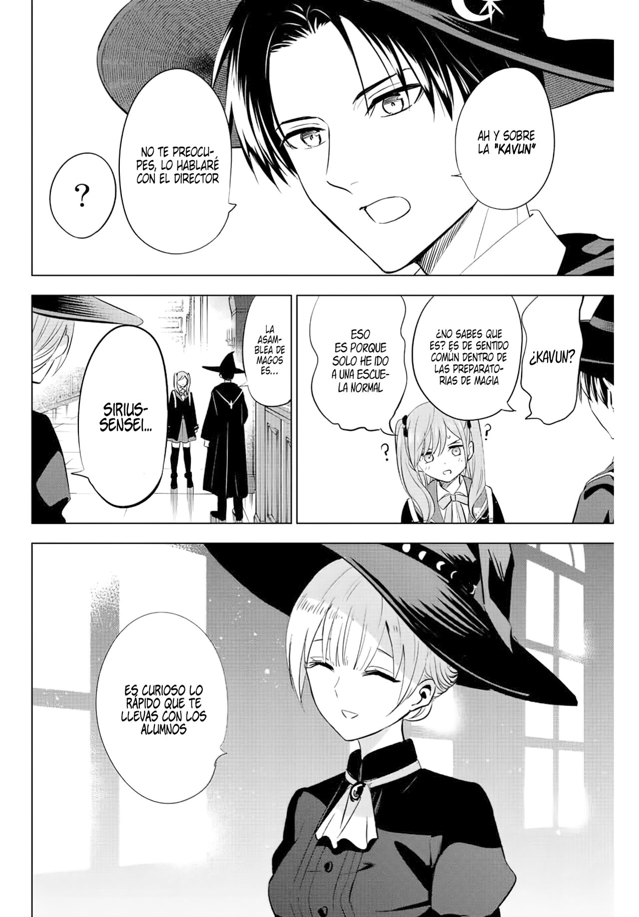 Kuroneko to Majo no Kyoushitsu Capitulo 4: Los magos de los doce signos del zodiaco página 9