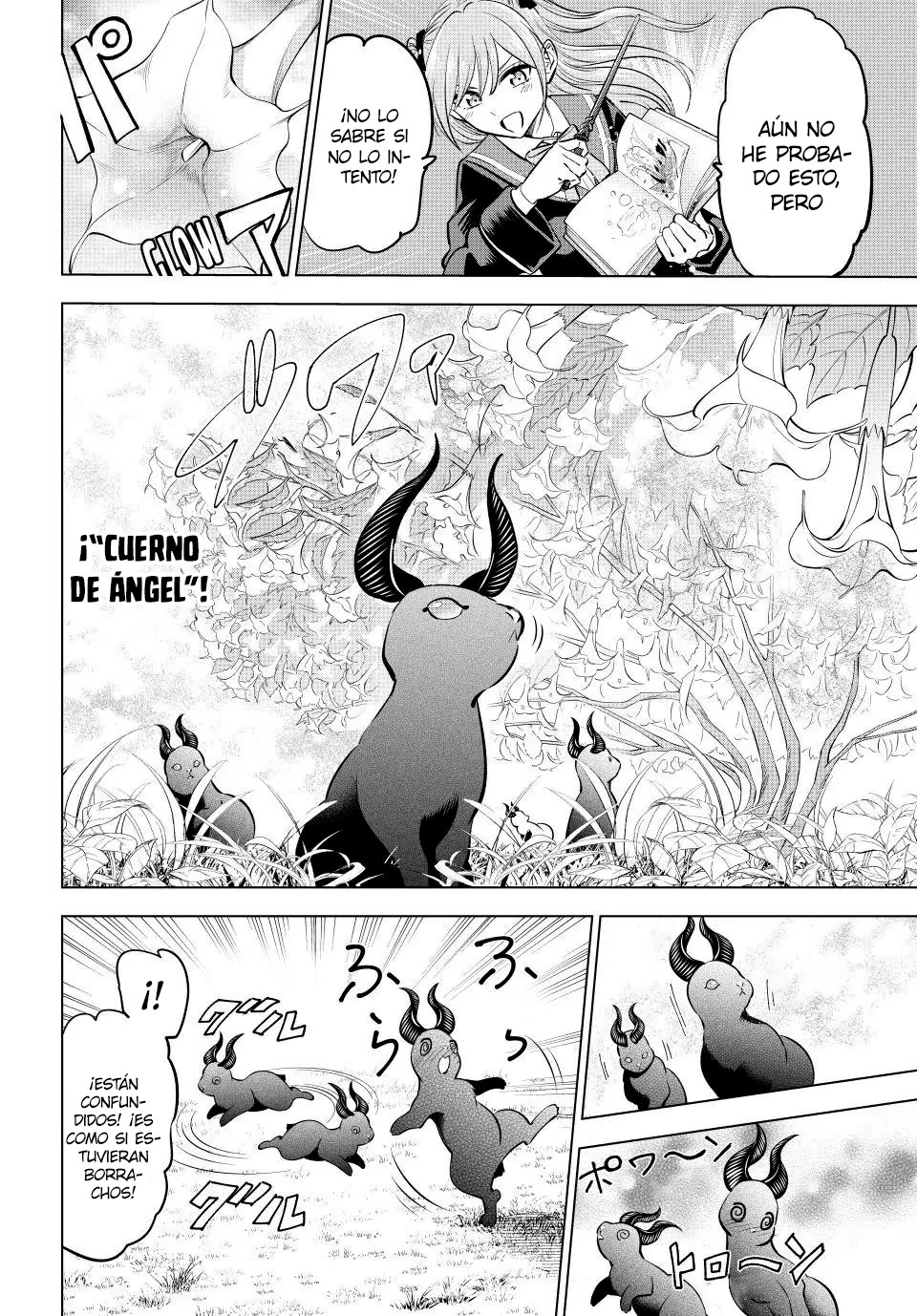 Kuroneko to Majo no Kyoushitsu Capitulo 40: Libro herbario página 14