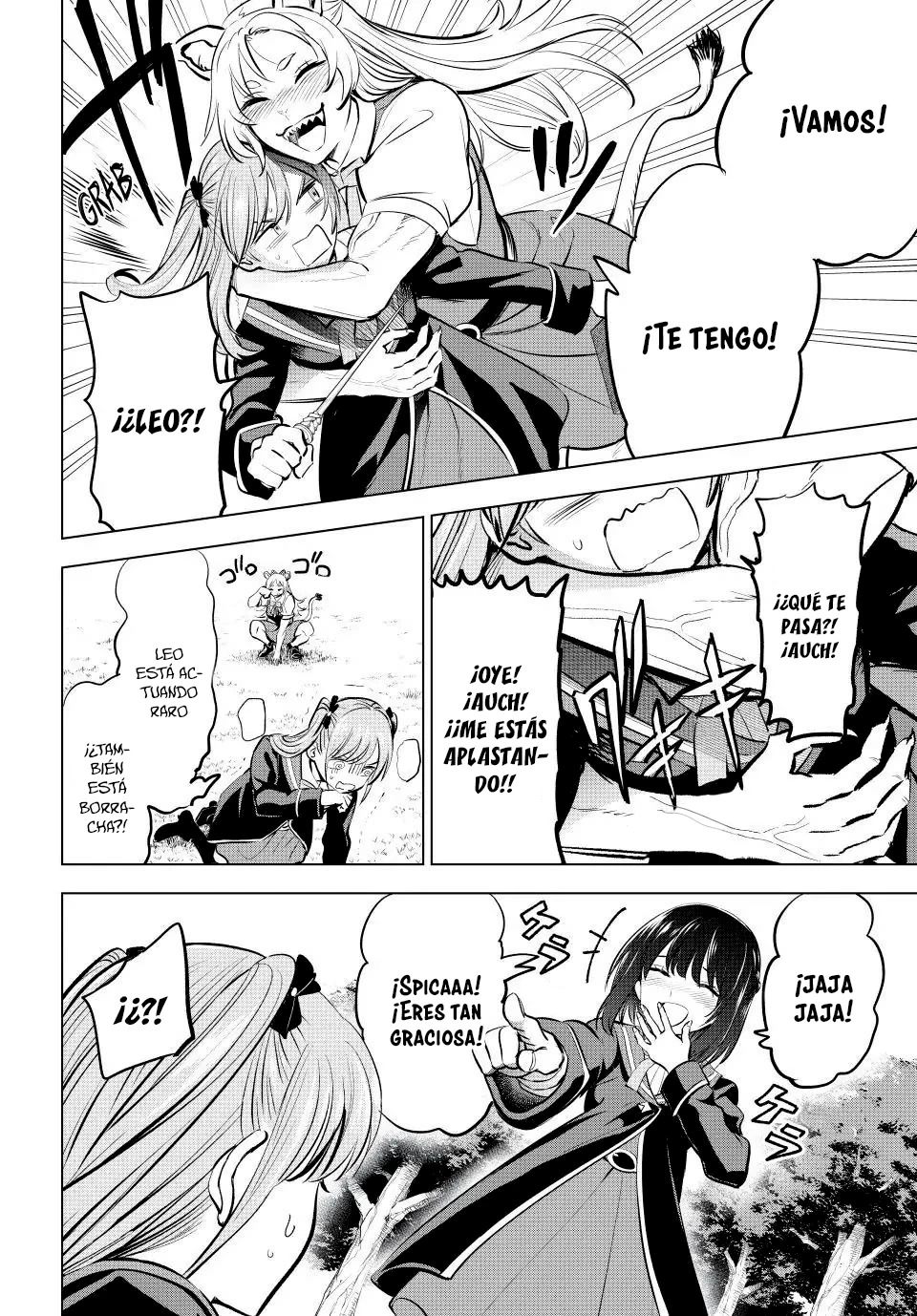 Kuroneko to Majo no Kyoushitsu Capitulo 40: Libro herbario página 16