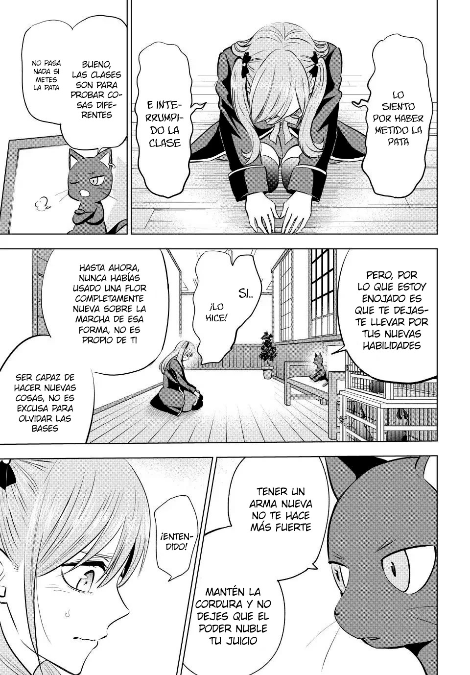Kuroneko to Majo no Kyoushitsu Capitulo 40: Libro herbario página 23