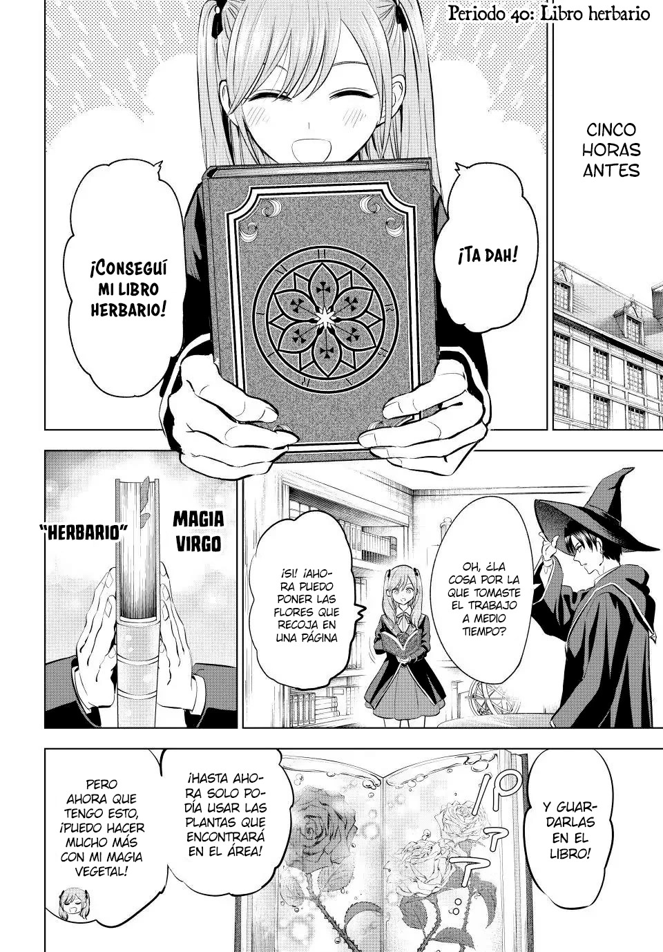 Kuroneko to Majo no Kyoushitsu Capitulo 40: Libro herbario página 4