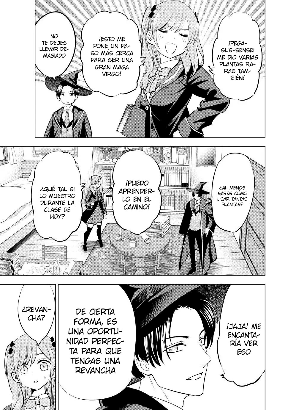 Kuroneko to Majo no Kyoushitsu Capitulo 40: Libro herbario página 5