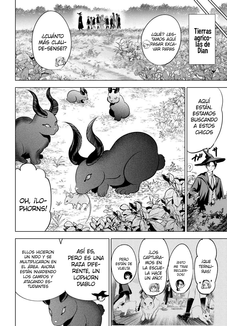 Kuroneko to Majo no Kyoushitsu Capitulo 40: Libro herbario página 6