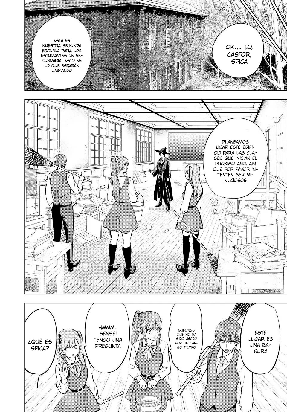 Kuroneko to Majo no Kyoushitsu Capitulo 41: Io Tauro se esfuerza al máximo página 10