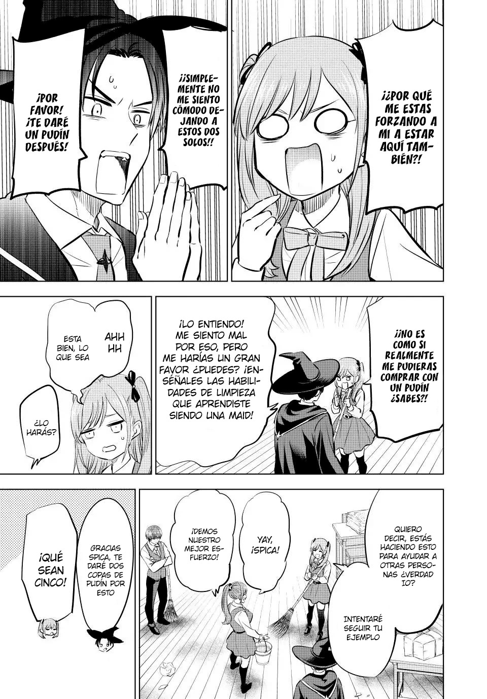 Kuroneko to Majo no Kyoushitsu Capitulo 41: Io Tauro se esfuerza al máximo página 11