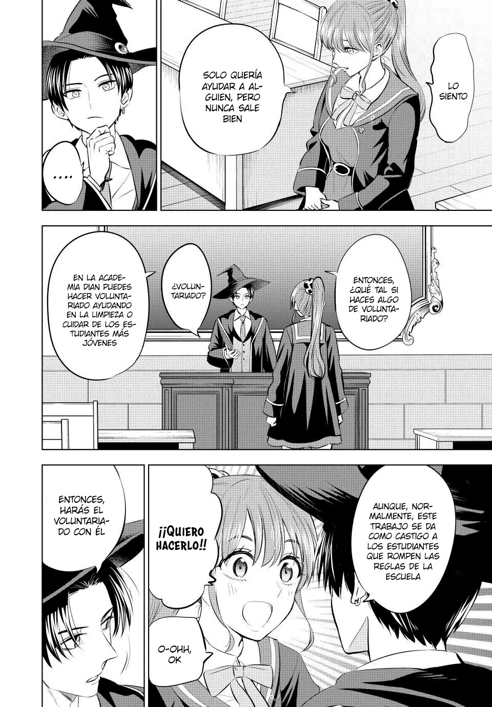 Kuroneko to Majo no Kyoushitsu Capitulo 41: Io Tauro se esfuerza al máximo página 8