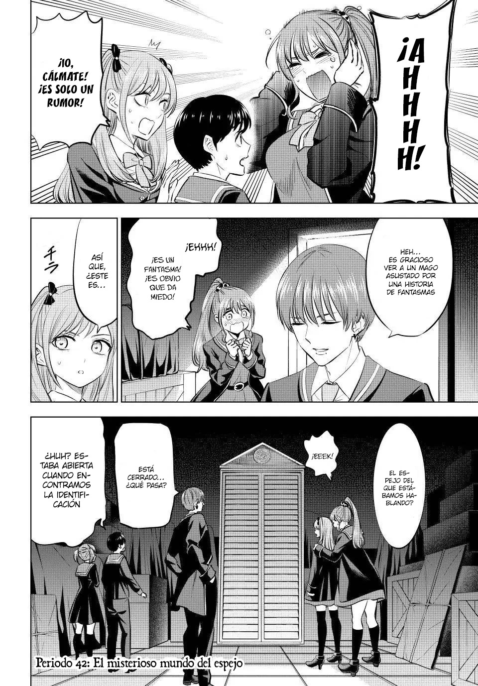 Kuroneko to Majo no Kyoushitsu Capitulo 42: El misterioso mundo del espejo página 4