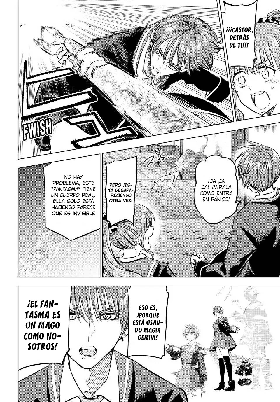 Kuroneko to Majo no Kyoushitsu Capitulo 43: Fantasma vs mago página 10