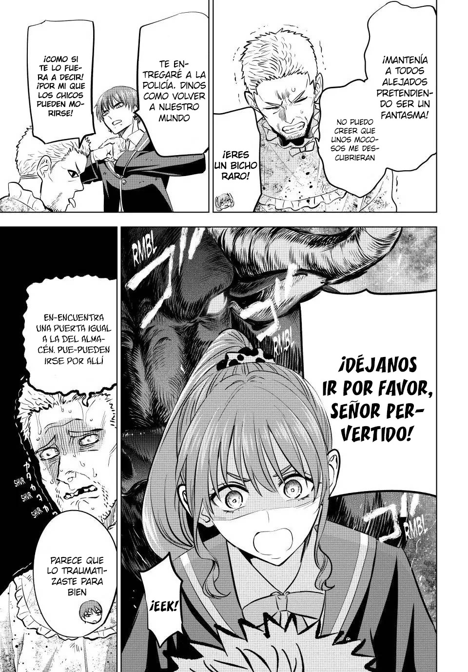 Kuroneko to Majo no Kyoushitsu Capitulo 43: Fantasma vs mago página 19