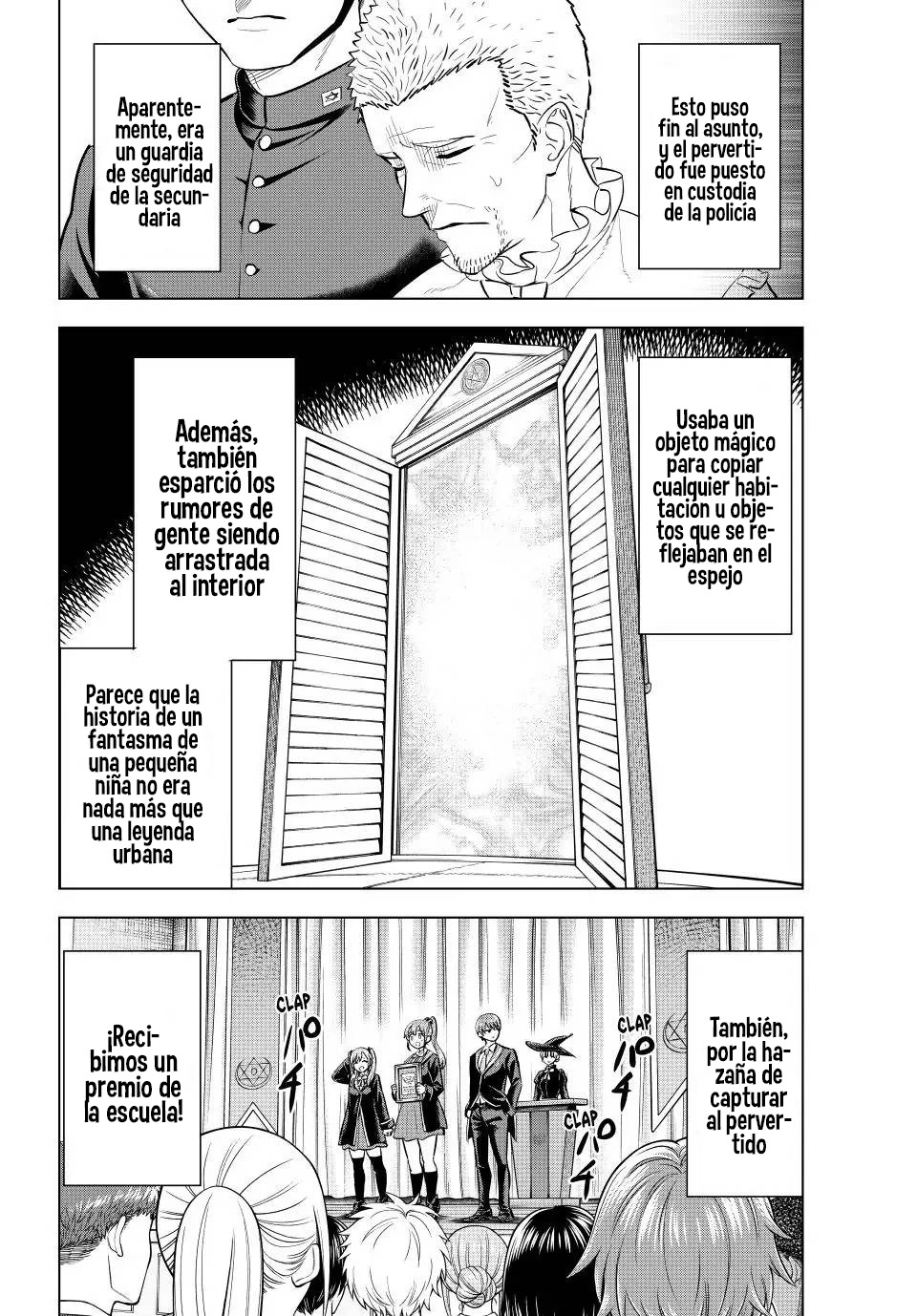 Kuroneko to Majo no Kyoushitsu Capitulo 43: Fantasma vs mago página 24