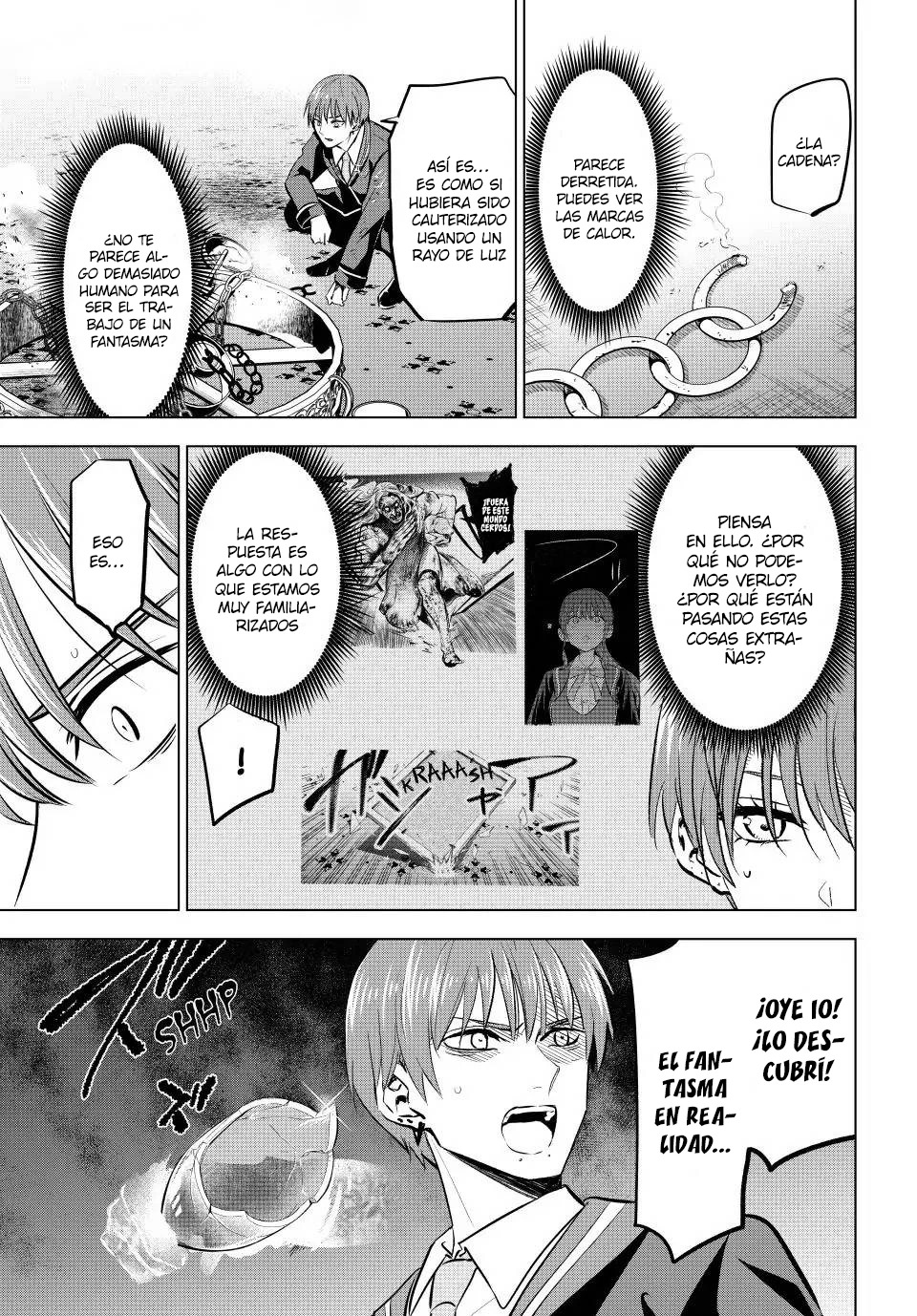 Kuroneko to Majo no Kyoushitsu Capitulo 43: Fantasma vs mago página 9