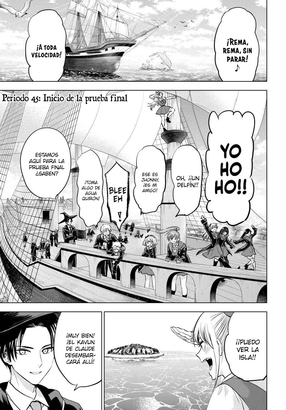 Kuroneko to Majo no Kyoushitsu Capitulo 45: Inicio de la prueba final página 3