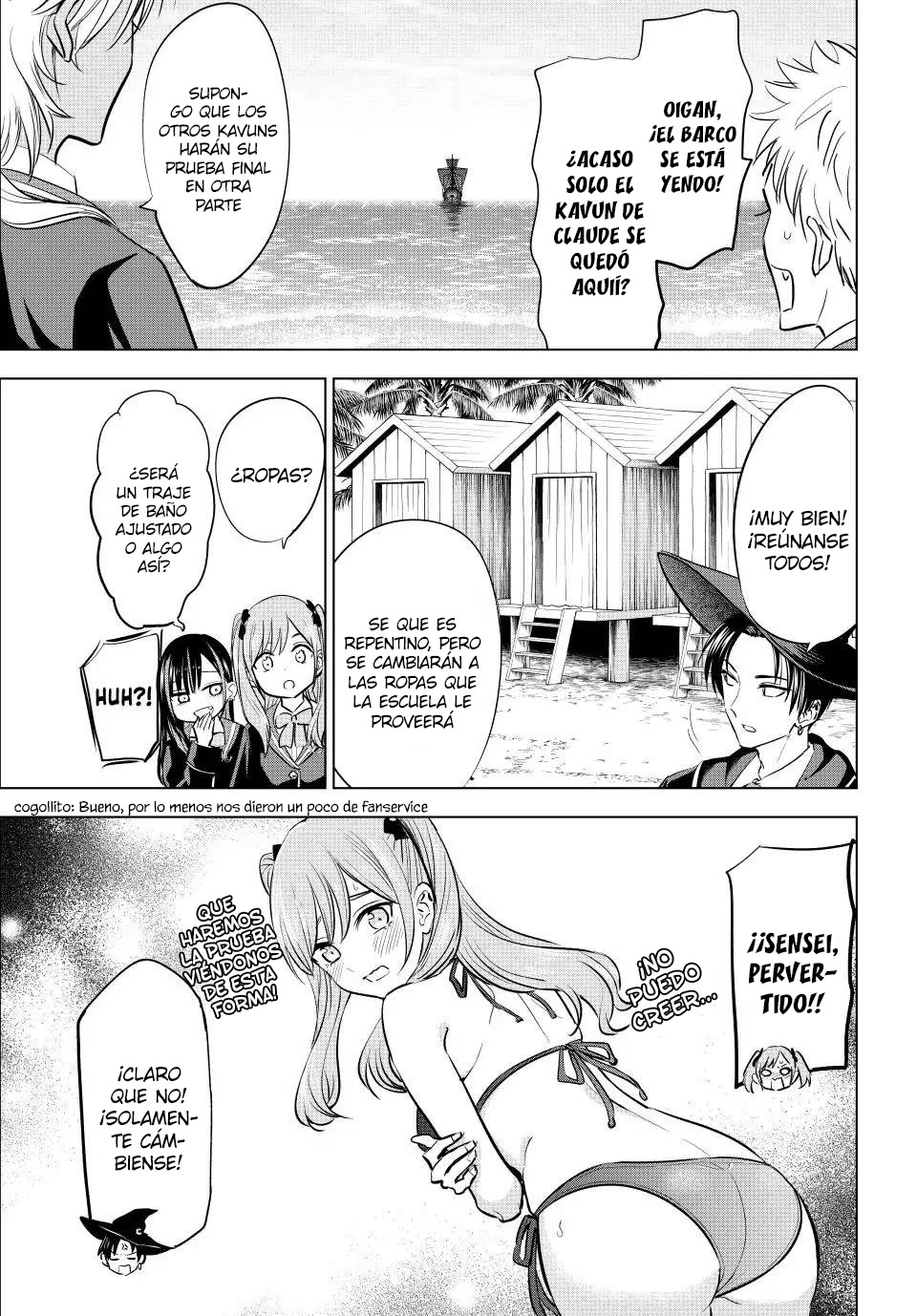 Kuroneko to Majo no Kyoushitsu Capitulo 45: Inicio de la prueba final página 6